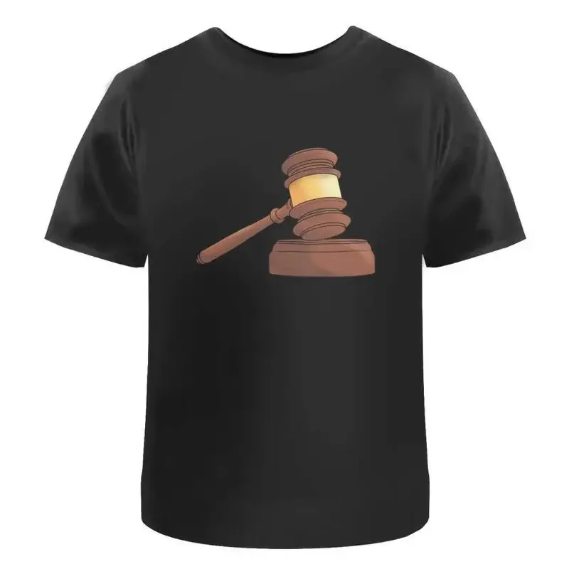 Judge Gavel' Cotton T Shirt Ta038713