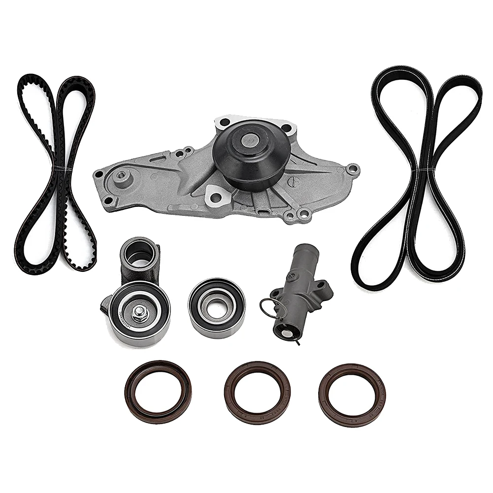 Timing Belt and Water Pump Kit for Honda Accord Pilot Odyssey Ridgeline Crosstour Acura TL V6 Engine Rca