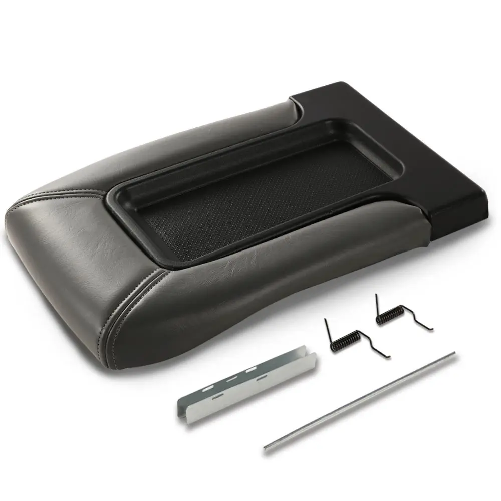 

Center Console Armrest Repair Kit with Latch Dark Gray Compatible with Chevy Silverado 1999-2007/Suburban 2001-2006