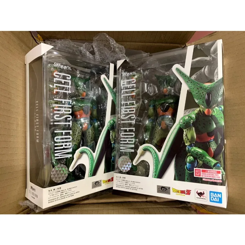 

Новинка в наличии: Оригинальная коллекционная фигурка Bandai Dragon Ball Z SHF Cell First Form, готовая модель, игрушка для мальчиков, подарок.