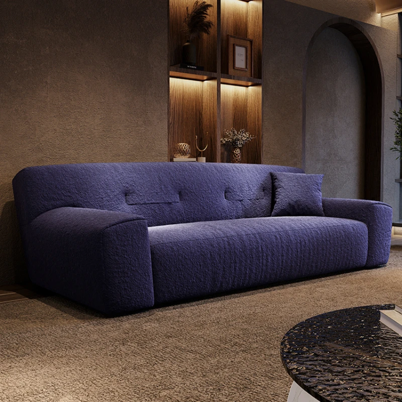 

French Unique Living Room Sofa Luxury Elegant Stretch Armchair Sponge Living Room Sofa Straight Banquet Mueble Sala Furniture