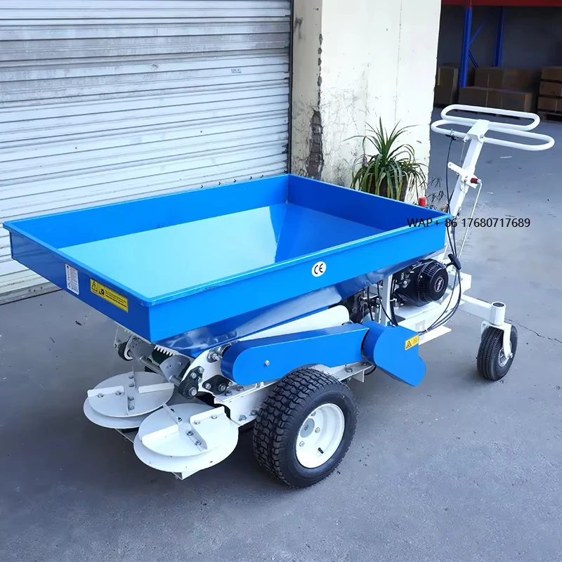 

Китайский производитель: Самоходный разбрасыватель соли и удобрений с железным бункером и двойным диском