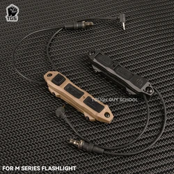 Chiến Thuật WADSN Airsoft Công Tắc Áp Lực Cho DBAL A2 PEQ-15 Ngõa Laser M600 M300 Đèn Từ Xa Chức Năng Kép Nút Công Tắc