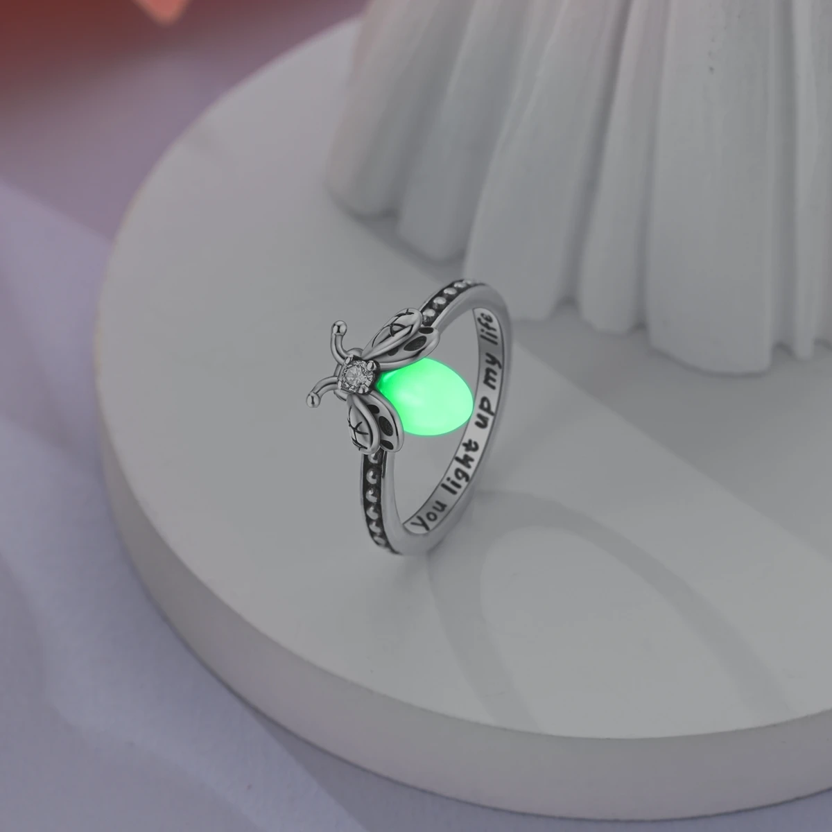 925 Silver Firefly Heat Sar Original Finger Ring