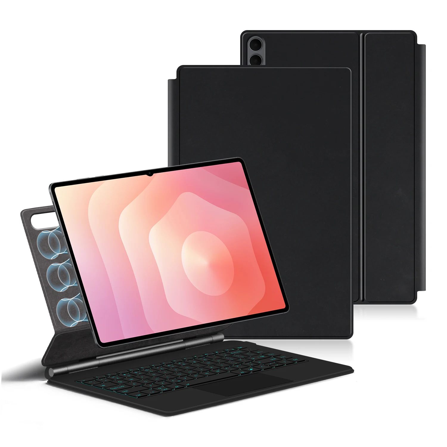 Teclado mágico magnético para Samsung Galaxy Tab S11 Ultra, funda protectora de 14,6 pulgadas para Tab S11 2025, funda para teclado TrackPad de 11 pulgadas