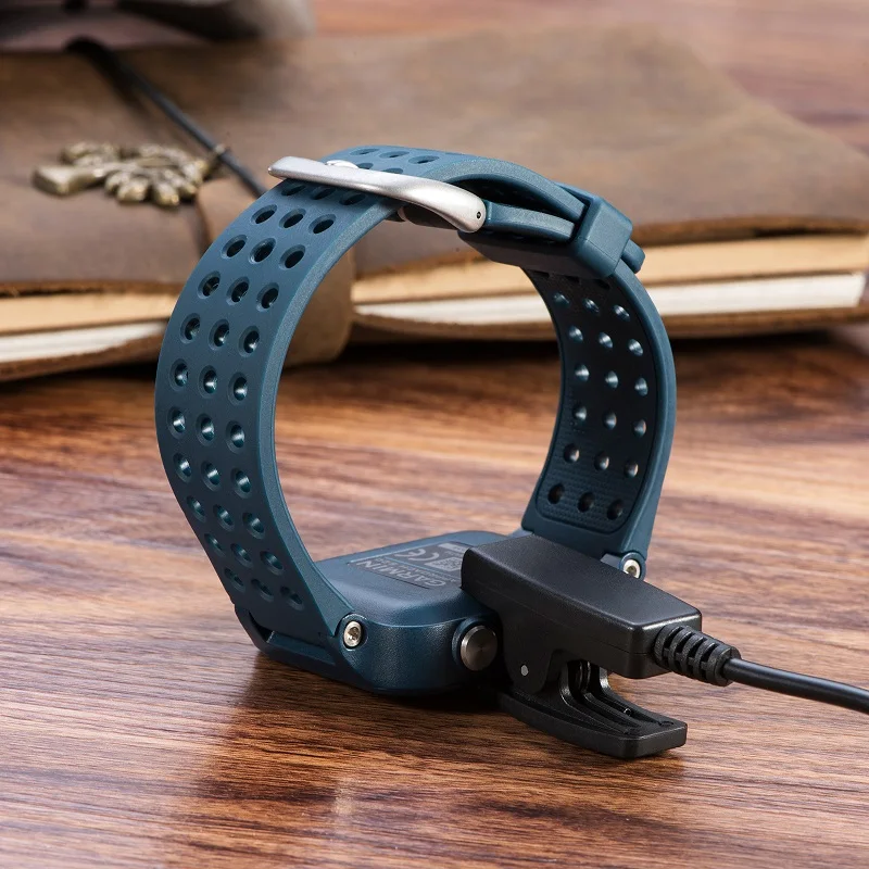 Charger Cable for Garmin Forerunner 35 735XT 235 645 Music Vivomove HR Approach S20 Lily Smart Watch USB Charging Dock Clip