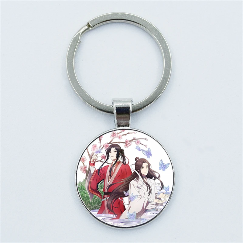 Heaven official’s Blessing tian guan ci fu Hua Cheng Xie Lian Cosplay Keychain Anime Accessories Jewelry Gift