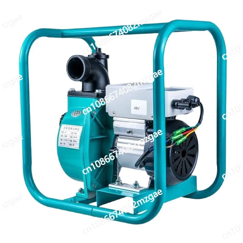 

Solar pump 2 inch 3 inch 48-72V DC frequency conversion self-priming pump High lift large flow photovoltaic pump irrigation