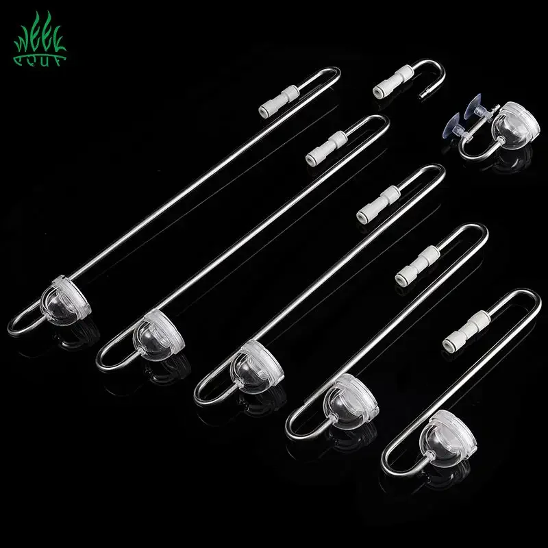 

Week Aqua 304 Stainless Steel CO2 Atomizer Bubble Counter Diffuser Check Valve For Aquarium Plants Fish Tank