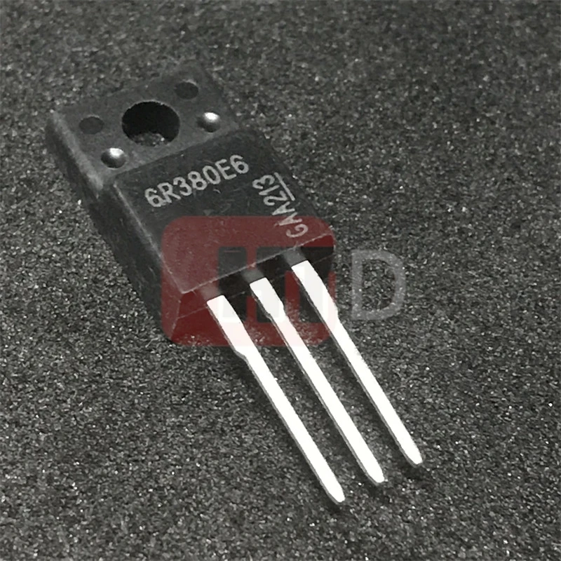 5pcs/lot 6R380E6 IPA60R380E6 TO-220F 650V 30A  In Stock
