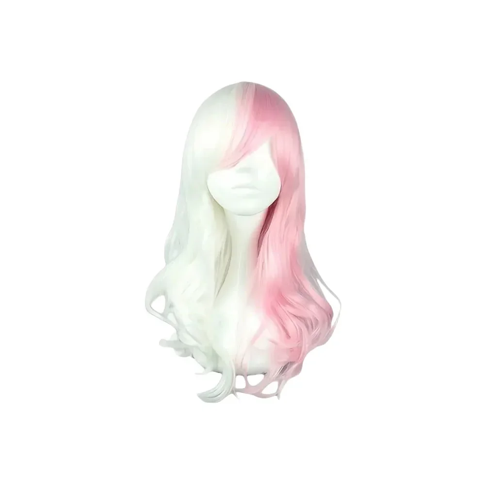 Monomi Wig Danganronpa Cosplay Wig Anime Cosplay Hair Synthetic Heat Resistant Hair Komaeda Monomi Cosplay