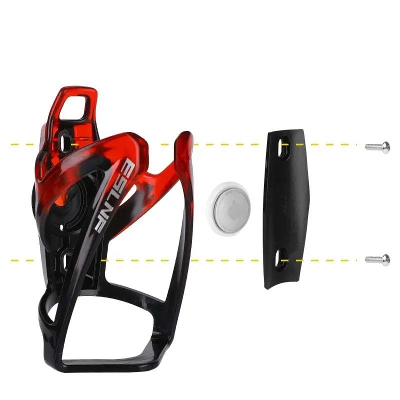 ESLNF أقفاص زجاجات الدراجة الجبلية الطريق دراجة زجاجة ماء حامل ملون خفيف الوزن الدراجات زجاجة قوس دراجة الملحقات #5