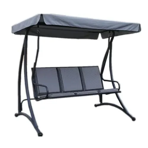 Steel Frame 185cm Height 2*1 Patio Hammock Garden Outdoor Swing Chair