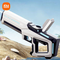 Xiaomi Wireless Dual Electric Automatic Water Gun Large Capacity 8m Range Electric Burst Mode Safety High Pressure Water Gun Toy