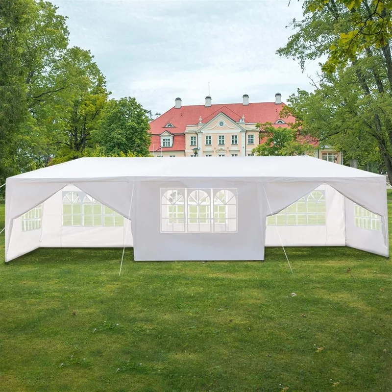 

Outdoor Party Tent, Patio Canopy Tent Gazebo with Removable Sidewalls Instant Event Tent for Cater Events Wedding Birthd