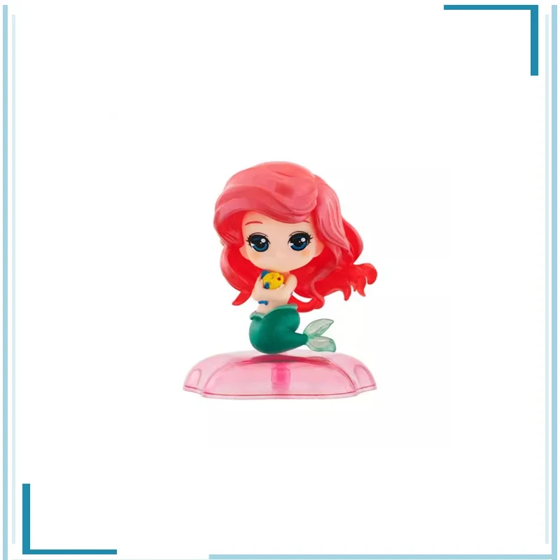 

BANDAI Disney Princess Jasmine Belle Ariel Gashapon Collect Ornaments Keepsake Holiday Gifts Kawaii Cute Figure Model Toys