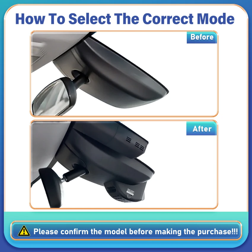 For Toyota Camry 2018-2020 Plug and Play Car DVR Dash Cam Driving Recorder 4K UHD 2160P Modification Accessories Parts