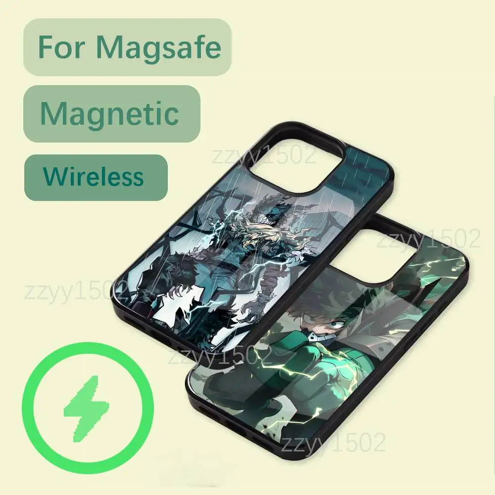 

My Hero A-AcademiaS Phone Case For iPhone 17,16,15,14,13,12,11,Pro,Max,Plus,Mini,SE4,E Magsafe Wireless Charging