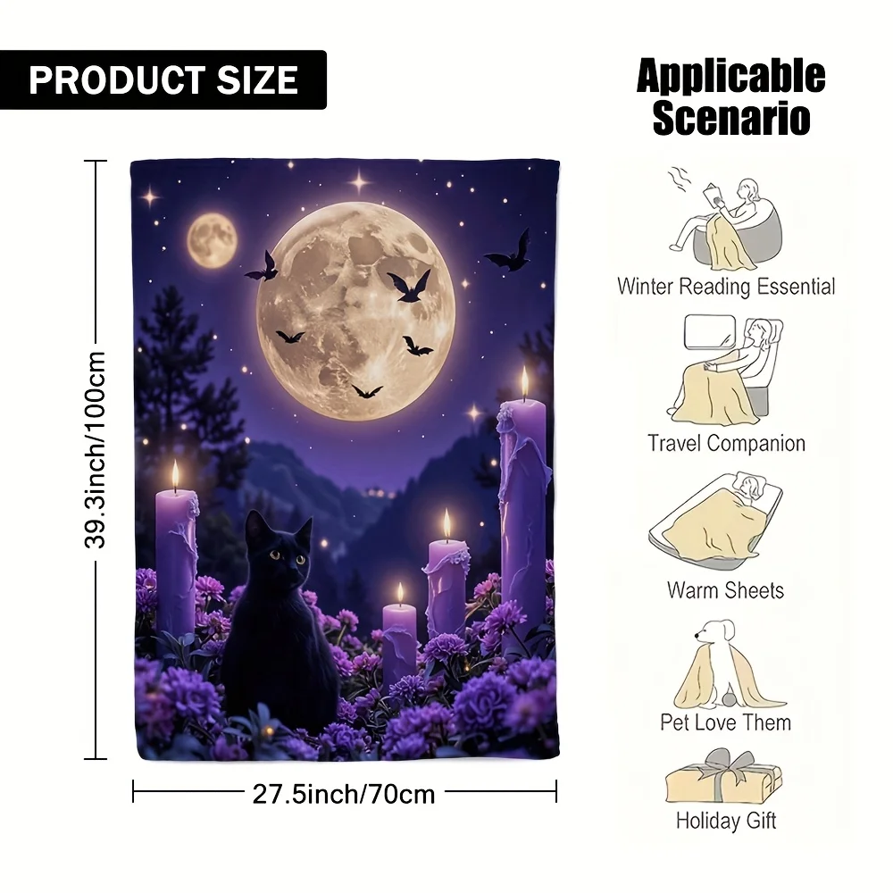 

1pc Blanket, Soft Warm All-Season Throw for Home, Office, Camping, Ideal Gift for Birthday, Anniversary, Blankets Clearance Sale