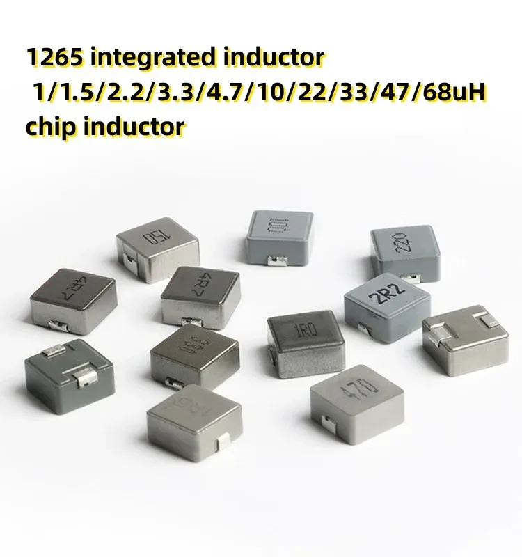 

10PCS 1265 integrated inductor 1/1.5/2.2/3.3/4.7/10/22/33/47/68uH chip inductor