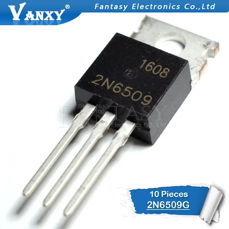 10PCS 2N6509G TO-220 2N6508G 2N6507G 2N6505G 2N6504G 2N6508 2N6507 2N6505 2N6504 2N6509 TO220 Transistor