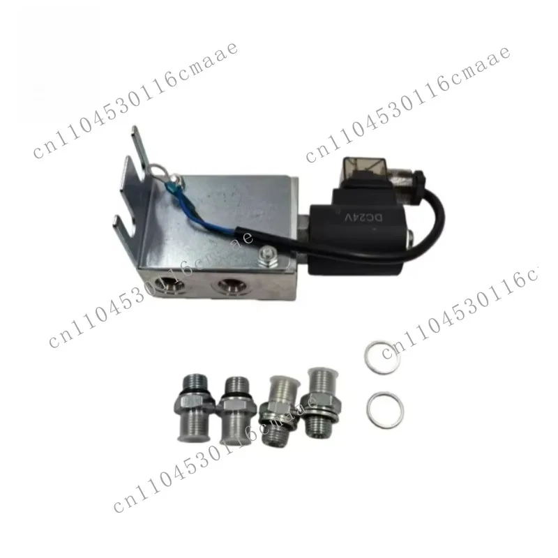 Excavator Quick Change Connector Hydraulic Solenoid Valve 12V and 24v Accessories