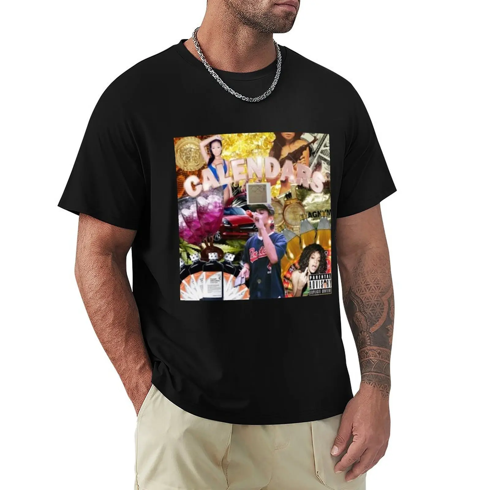 

ROBB BANKS CALENDERS T-Shirt anime tshirt heavyweights mens t shirts