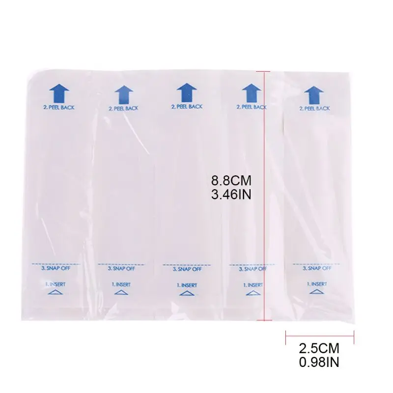 100 Cái Đầu dò nhiệt kế kỹ thuật số dùng một lần Bao gồm tay áo cho miệng trực tràng nách