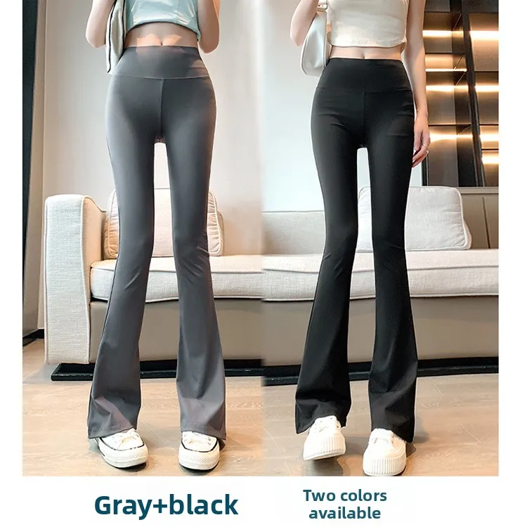 ارتفاع الخصر واسعة الساق arkskin اليوغا السراويل النسائية ملابس خارجية ربيع جديد Sle فضفاضة تناسب طول طويل