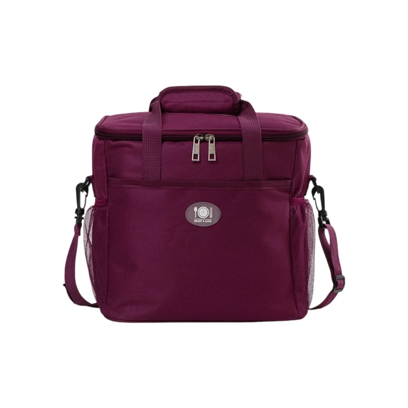  Leakproof Coolers Bag with Shoulder Strap Handheld Lunch Box Bag Waterproof Hiking Lunch Bag for Office Work Picnics