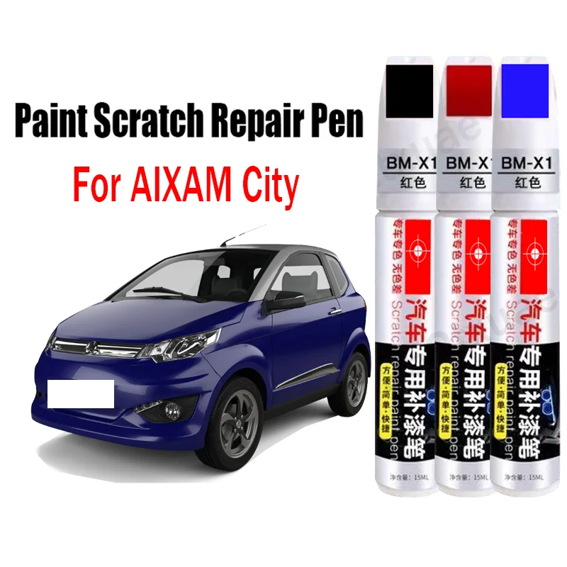 Car Paint Pen Scratch Repair Touch-Up Paint Pen for AIXAM City 2026 Car Scratch Remover Paint Car Accessories Blue Grey Black