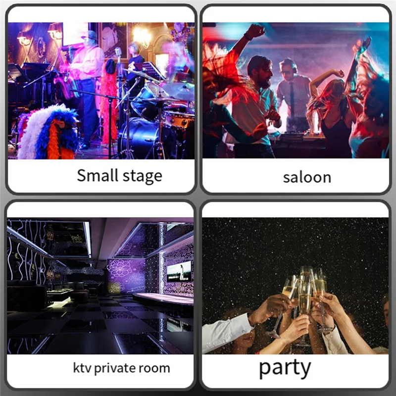 ABZV-Stage Strobe Light, 270 светодиодов, супер яркая вспышка, сценическое освещение, белый свет для свадьбы, Рождества, дня рождения, клуба, DJ EU Plug