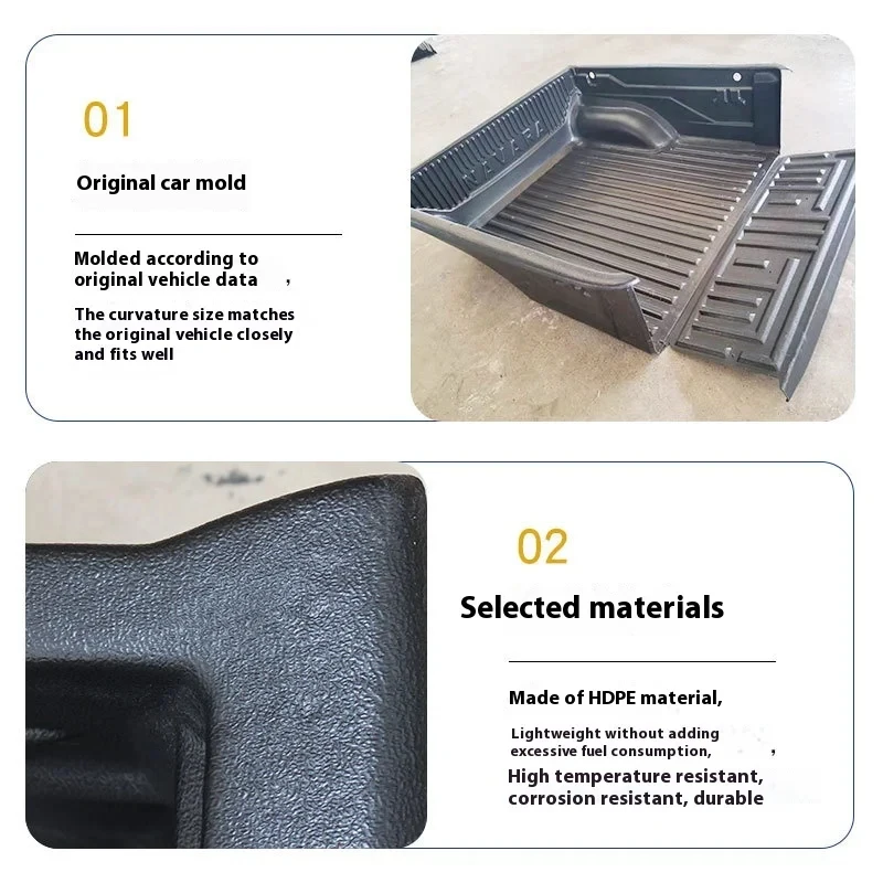 

Модифицированный коврик-вкладыш для грузового отсека, подходит для заднего грузового отсека пикапа Navara