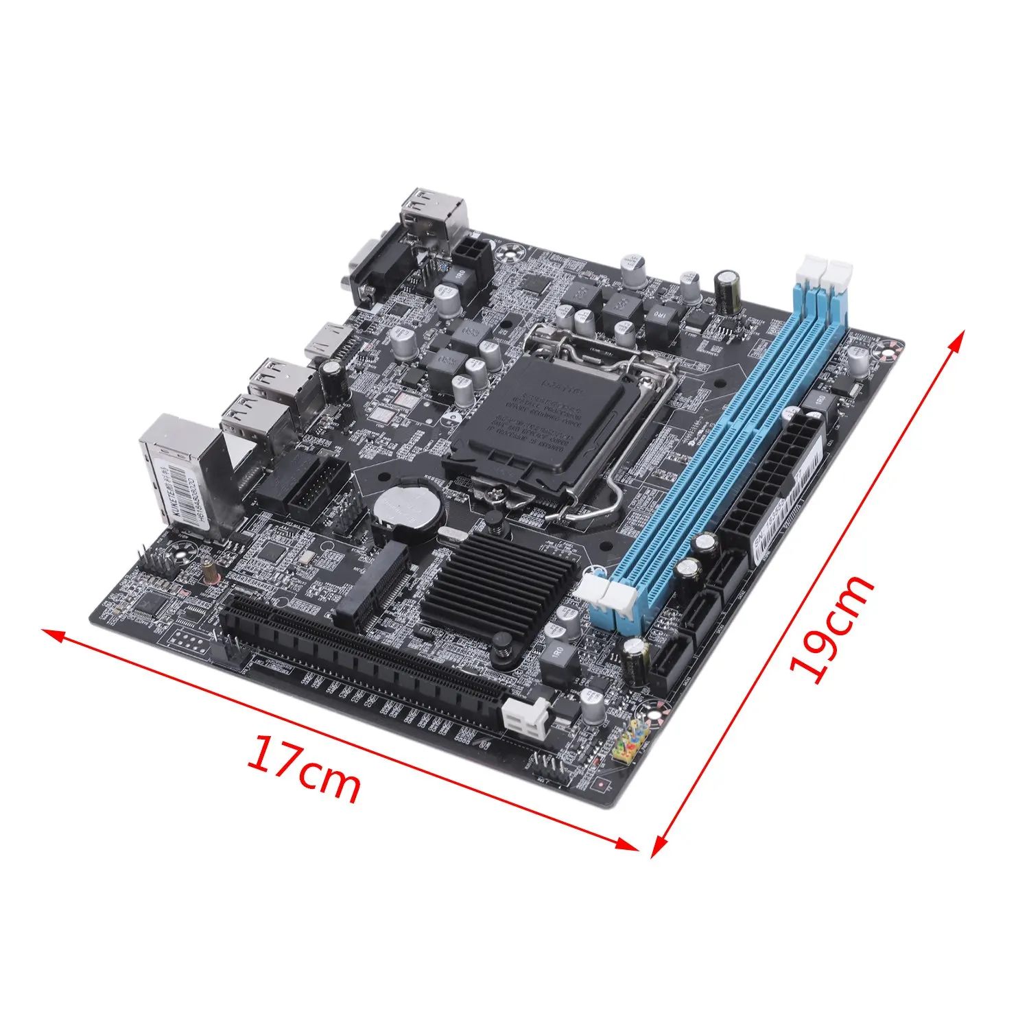 H110 Desktop Computer Motherboard Lga1151 Usb2.0 Vga Ddr3 Support 16 image Card Ddr3 Upgrade Usb3.0 Vga System Motherboard