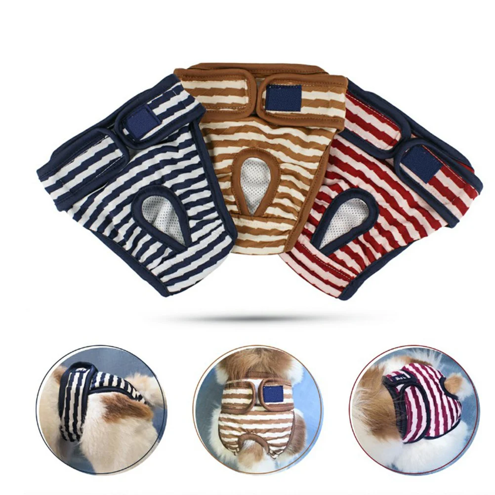 

1Pcs Dog Physiological Pants Female Puppy Diapers Menstruation Underwear Reusable Sanitary Shorts for Estrus Urine Blood Stain