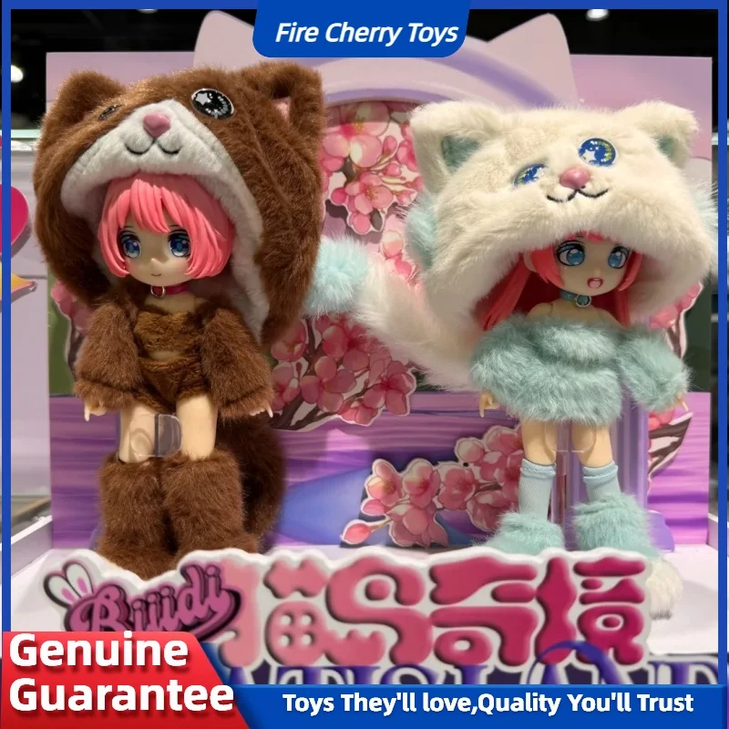 

Genuinecat Island Wonderland Bjd Series Blind Box Collection Cute Girl Doll Ornament Doll Model Surprise Box Birthday Fun Gifts