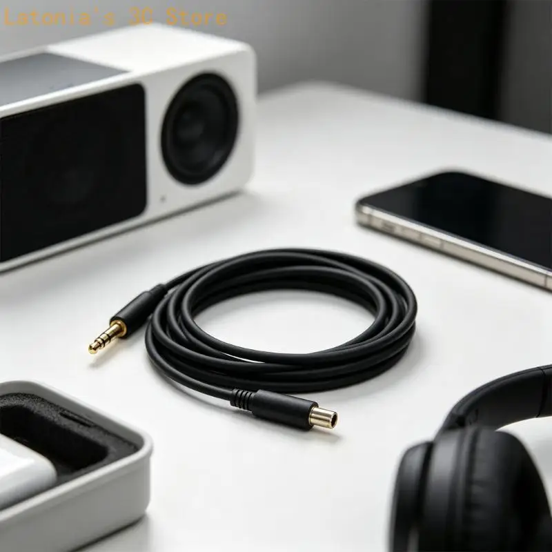 4,4 mm symmetrisches Kabel für den täglichen Gebrauch, Kopfhörerzubehör von Stecker zu Buchse X3UB – Detail 5