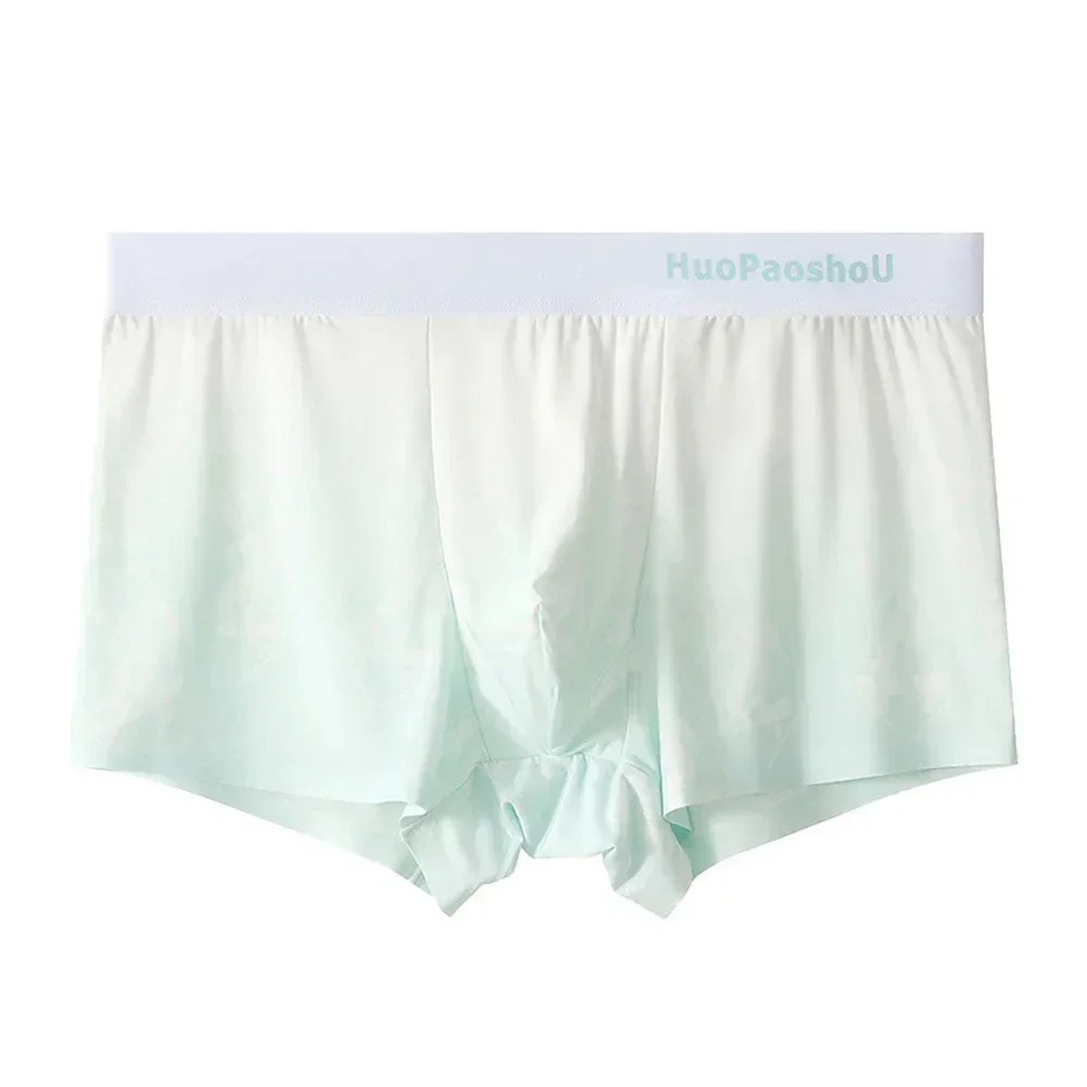 

Sleepwear Green Breathable Underwear Classic Style Men's Underwear Boxer Loose Fit Underwear Trunks Type Underwear