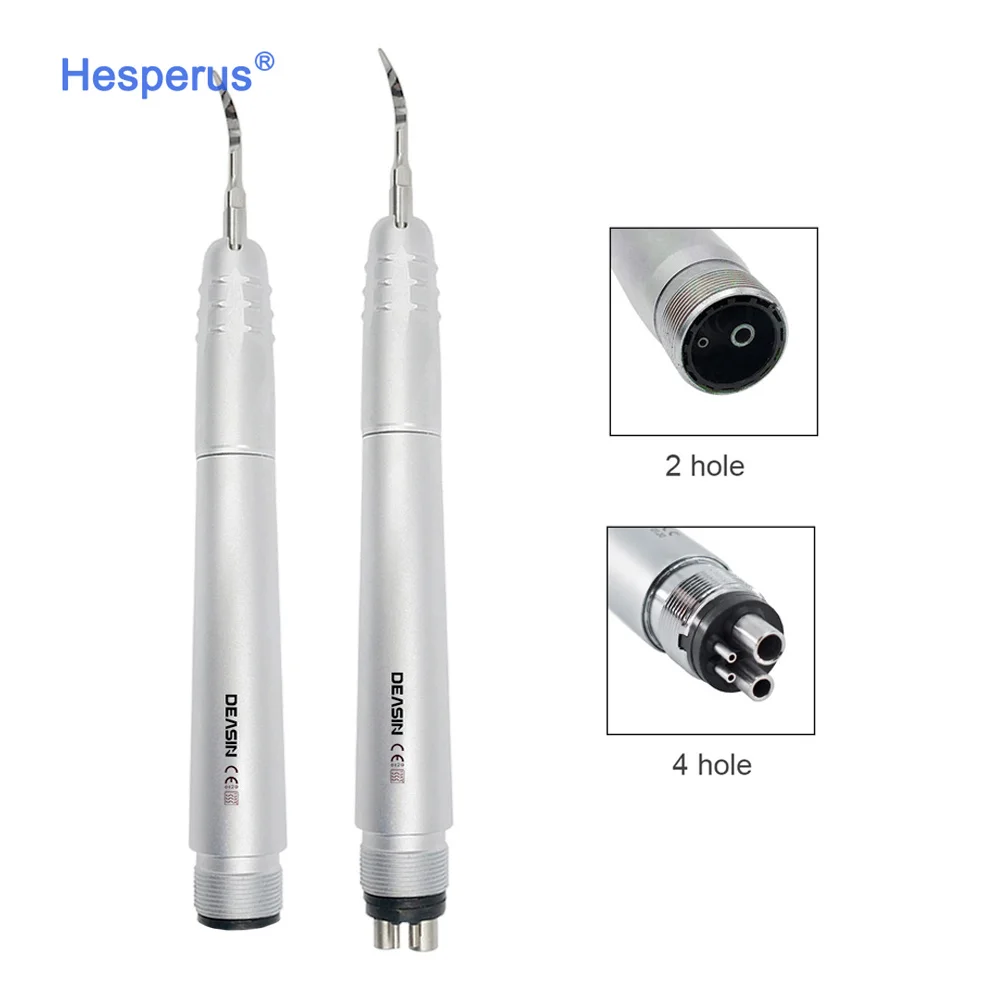 den tal Ultrasonic Air Scaler Handpiece Sonic Perio Scaling With 3 Tips G1/g2/g3 2 Hole/ 4 Hole Whiten Tooth Cleaner