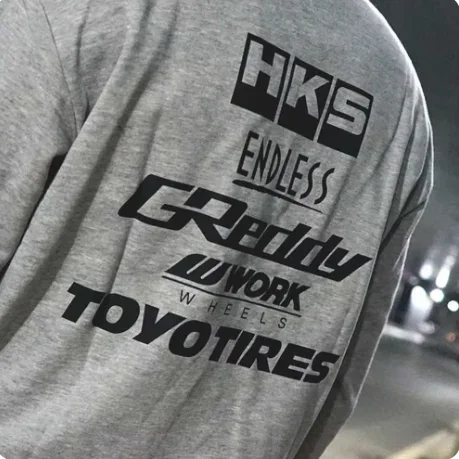 New arrival Autumn/Winter Japan JDM modified car style HKS ENDLESS pure adult motorsport unisex jumper trend fashion