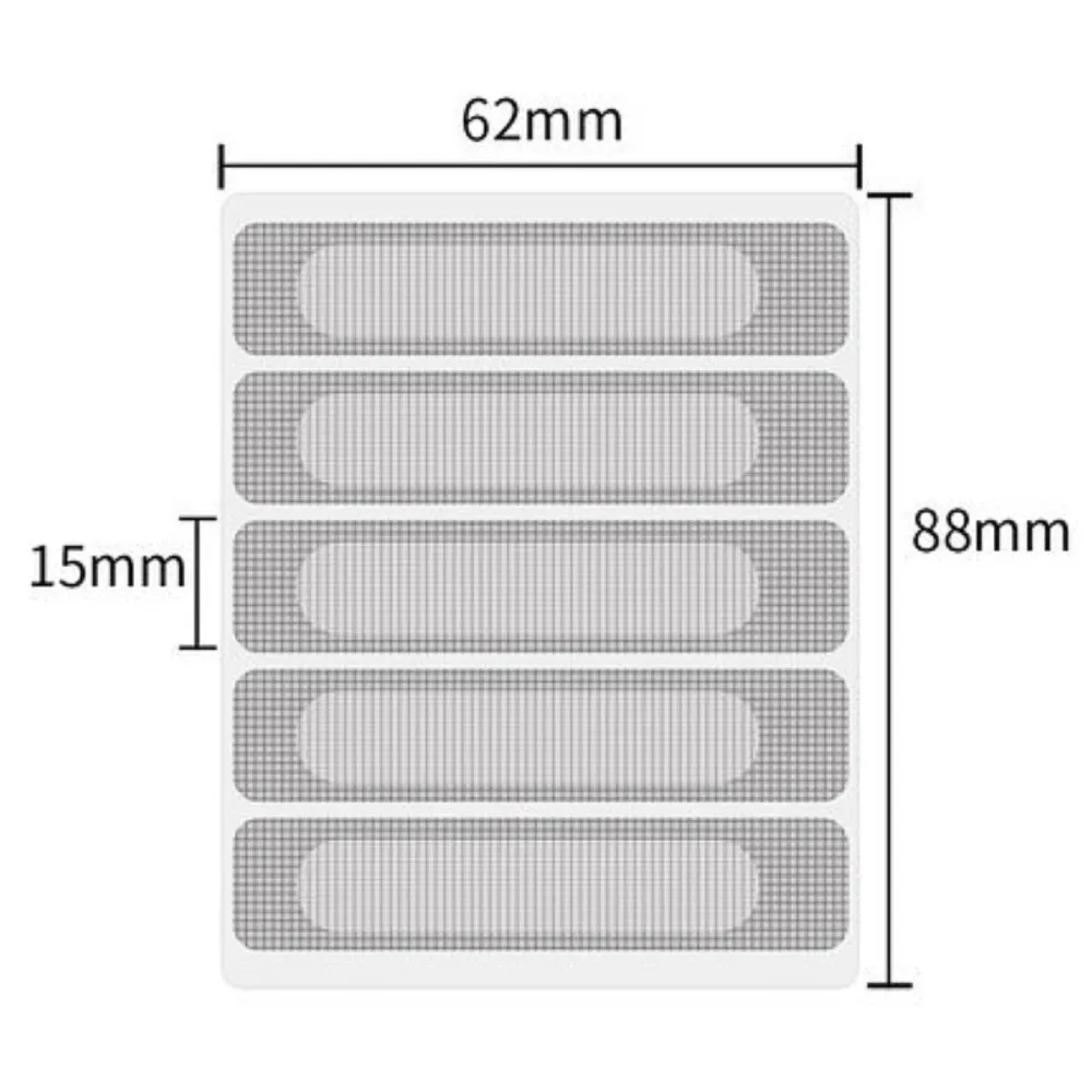 25Pcs Window Screen Window Screen Patch Fix Net Anti Mosquito Door Curtain Repair Screen Patch Stickers Home Anti Mosquito Net