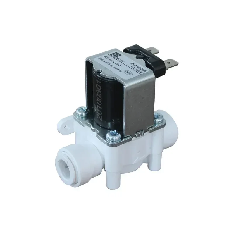 Water purifier inlet solenoid valve DC24V fast interface 2 points 3 points 4 points threaded port valve universal accessories