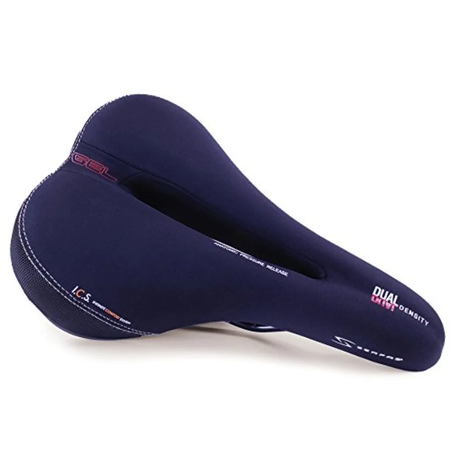 Dual Density Men's Bicycle Saddle with Cutout