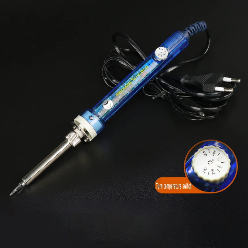 Meccanico HK-808 saldatore elettrico antistatico 60W tipo di riscaldamento interno termostato penna per saldatura dissaldatura strumento