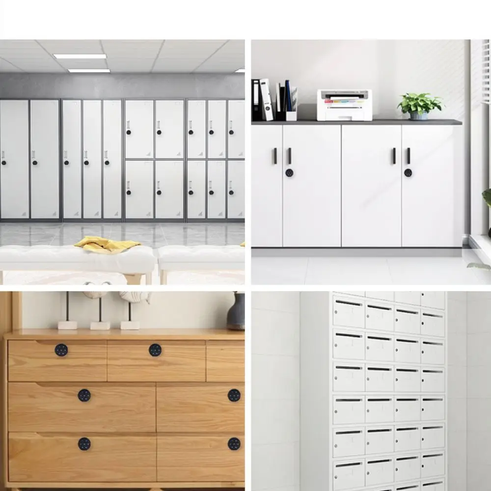 Smart Digital Cabinet Lock Keyless Password Latch For Office Filing Drawer Wooden Locker Furniture Security Hardware