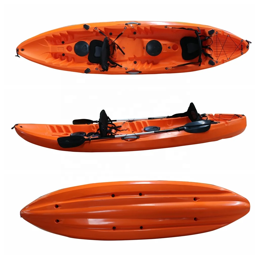 Good Quality 12ft Fishing Family Kayak Direct Manufacturer Factory Price Gondola Boat Recreational for Sale