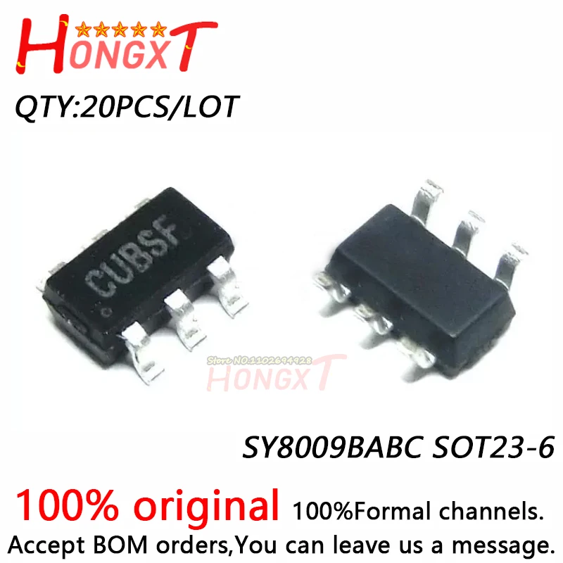 20PCS 100% NEW SY8009BABC SOT23-6.Chipset