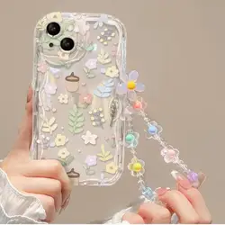 JOSoft 3D Flower Love Coussins Hang Case, iPhone 16, 15, Pro, Max, 14, 11, 12, 13, Mini, Poly 8, 7, Plus, X, XS, SE 2020, Corée Cover, 2022