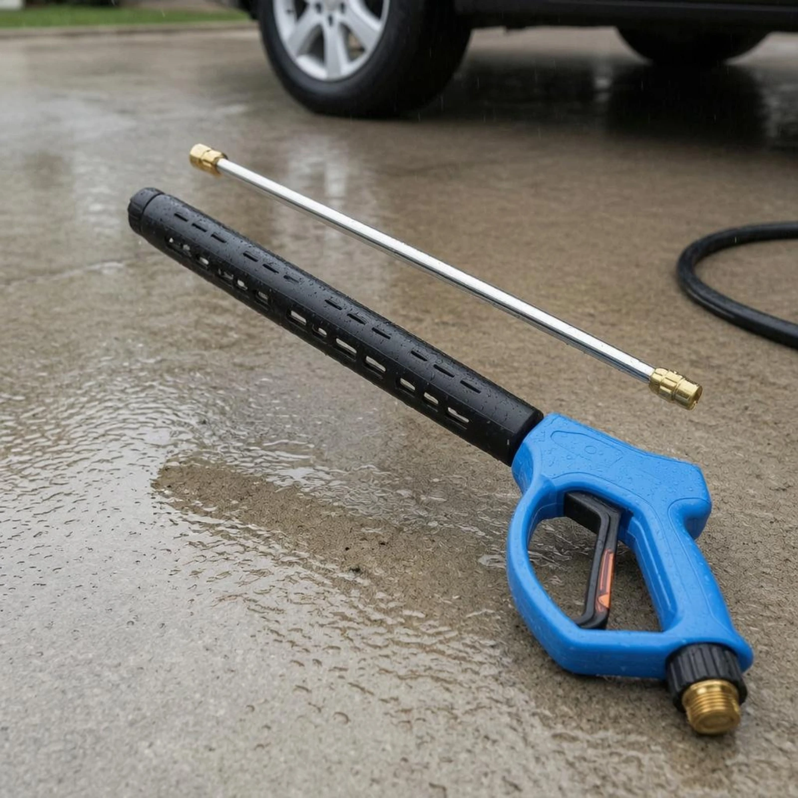 

Car Wash Spray Metal Lance High Pressure Car Wash Vehicle Cleaner Brass Fittings Cleaning Tool Pistol Grip