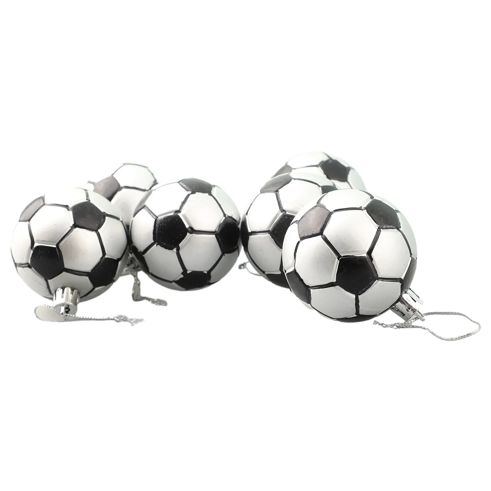 Xmas Decor Christmas Tree Balls Baseball Basketball Easy To Hang Football Lasting Use Lightweight Practical Christmas